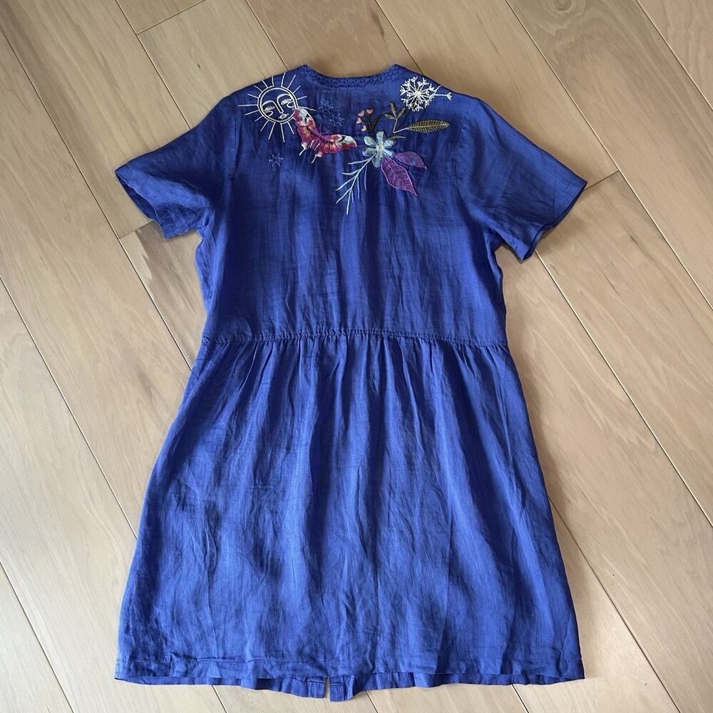 Johnny Was Nila Easy Breezy Tunic Purple Women’s Small - Picture 3 of 8